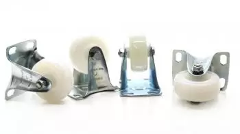 Rodízio Fixo Nylon Capacidade 80Kg - FL 210 NNF