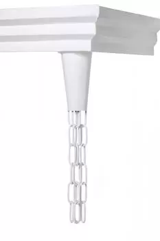 Corrente Plastica Para Calha / Siinalização Elo Grande 115x43x15mm