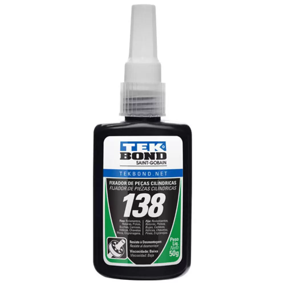 Adesivo Anaerobico TekBond 138 - 50G Verde