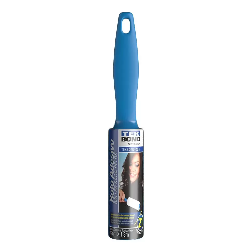 Rolo Adesivo 21 Folhas 76mm - TekBond