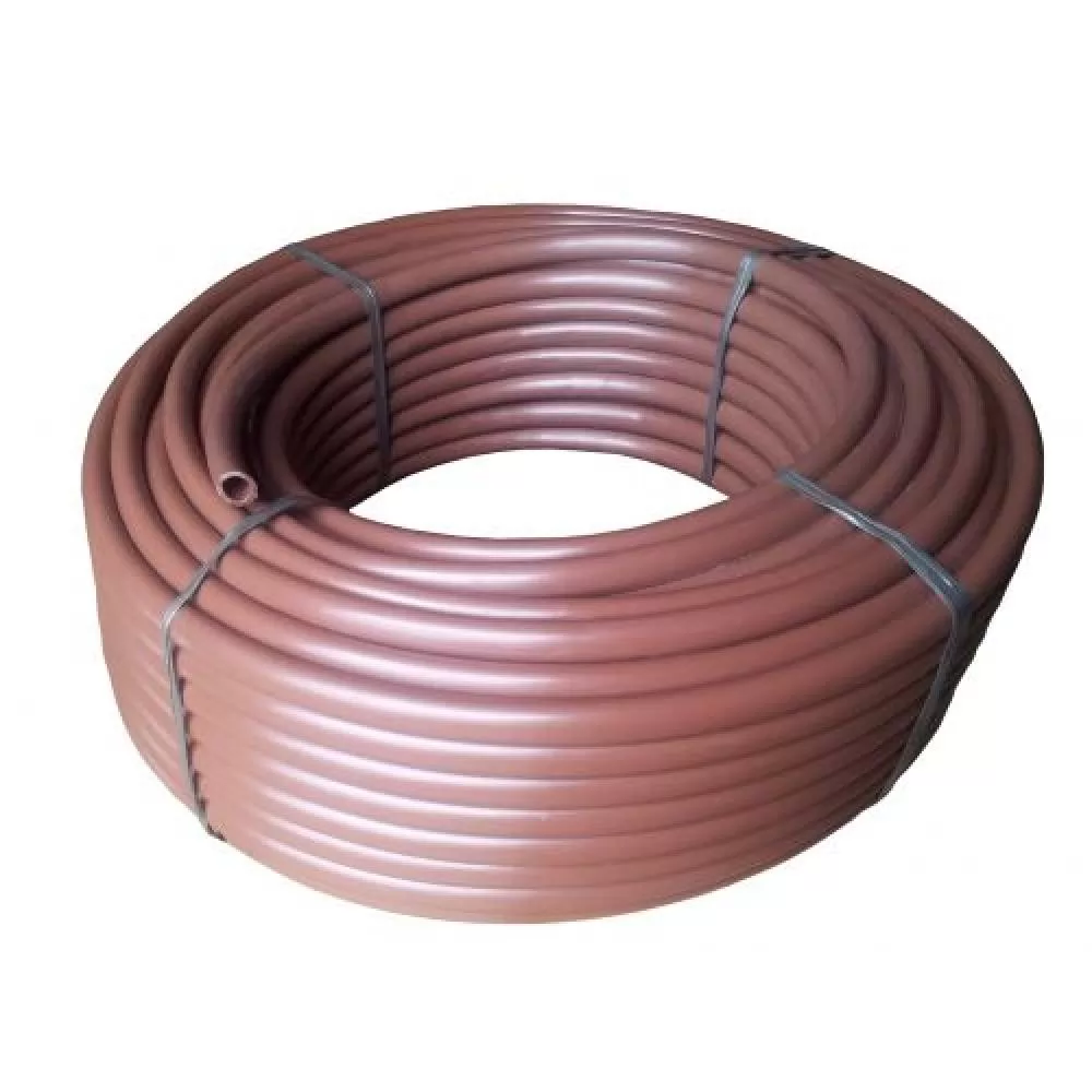Mangueira Marrom Polietileno 1/2 Pol. x 2,00 mm - 50M