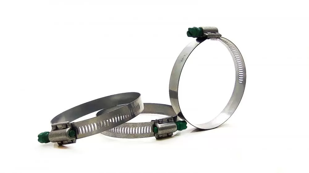 Abraçadeira Rosca Sem Fim 15 MM Larg. 70 a 89 MM