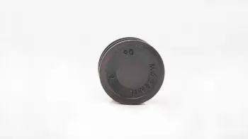 Polia Ferro Fundido 90mm C/ 2 Canais Perfil B 90b2