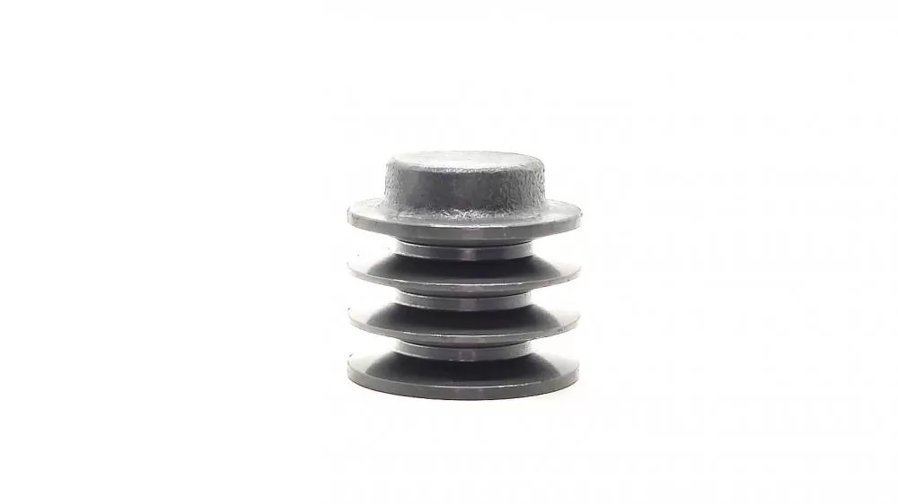 Polia Ferro Fundido 90mm C/ 3 Canais Perfil B 90b3